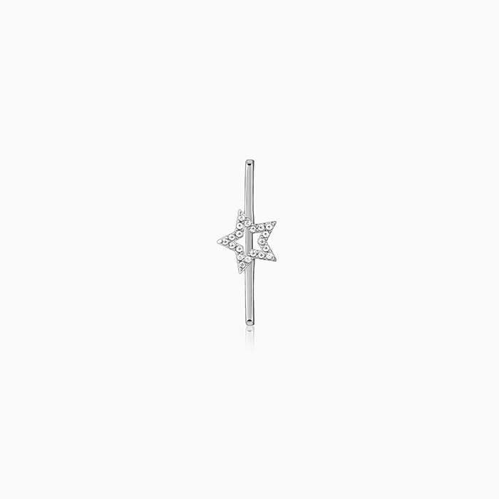 Silver Star Watch Band