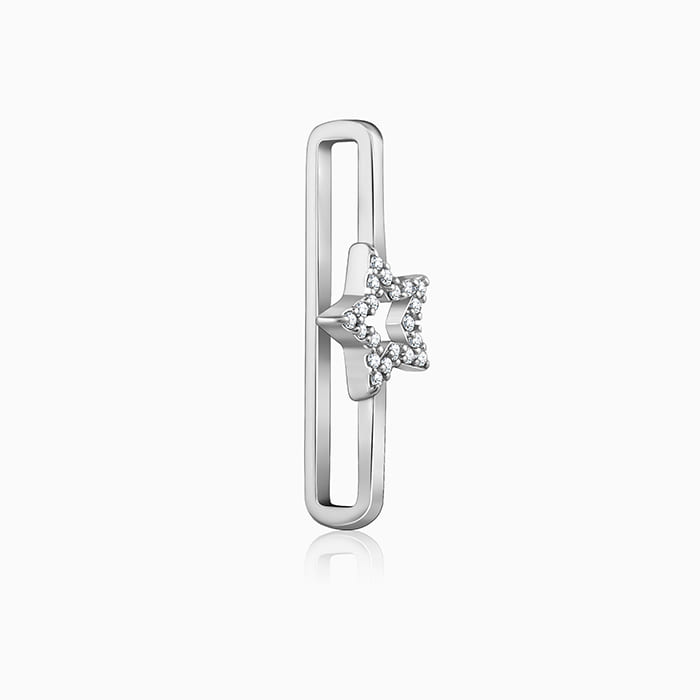 Silver Star Watch Band