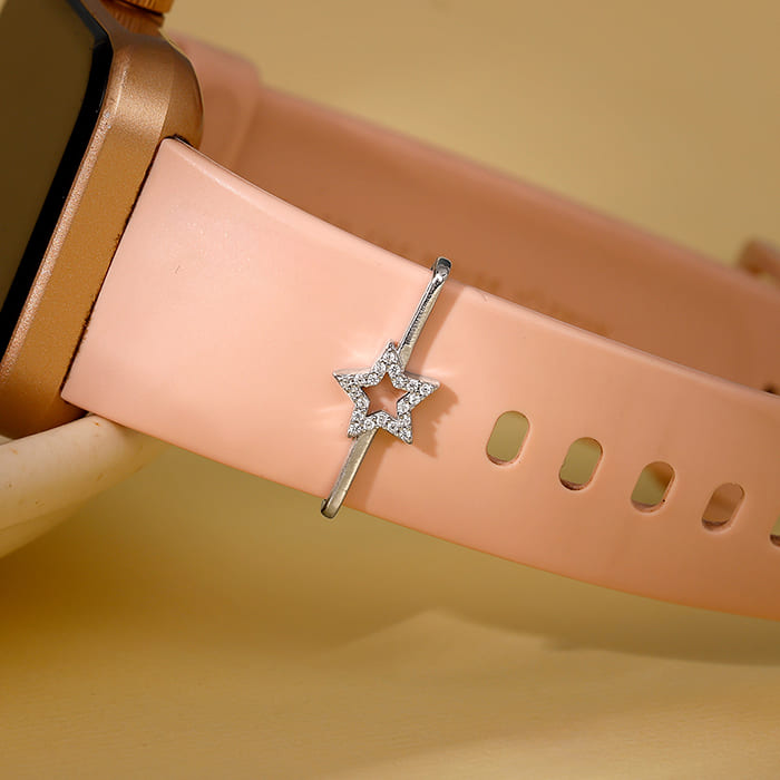 Silver Star Watch Band