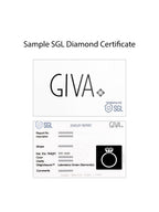 Gold Prism Poise Lab Grown Diamond Pendant