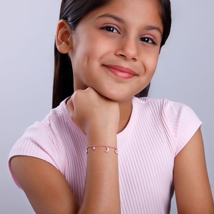 Rose Gold Fairytale Kids Bracelet (2 - 8 years)