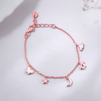 Rose Gold Fairytale Kids Bracelet (2 - 8 years)