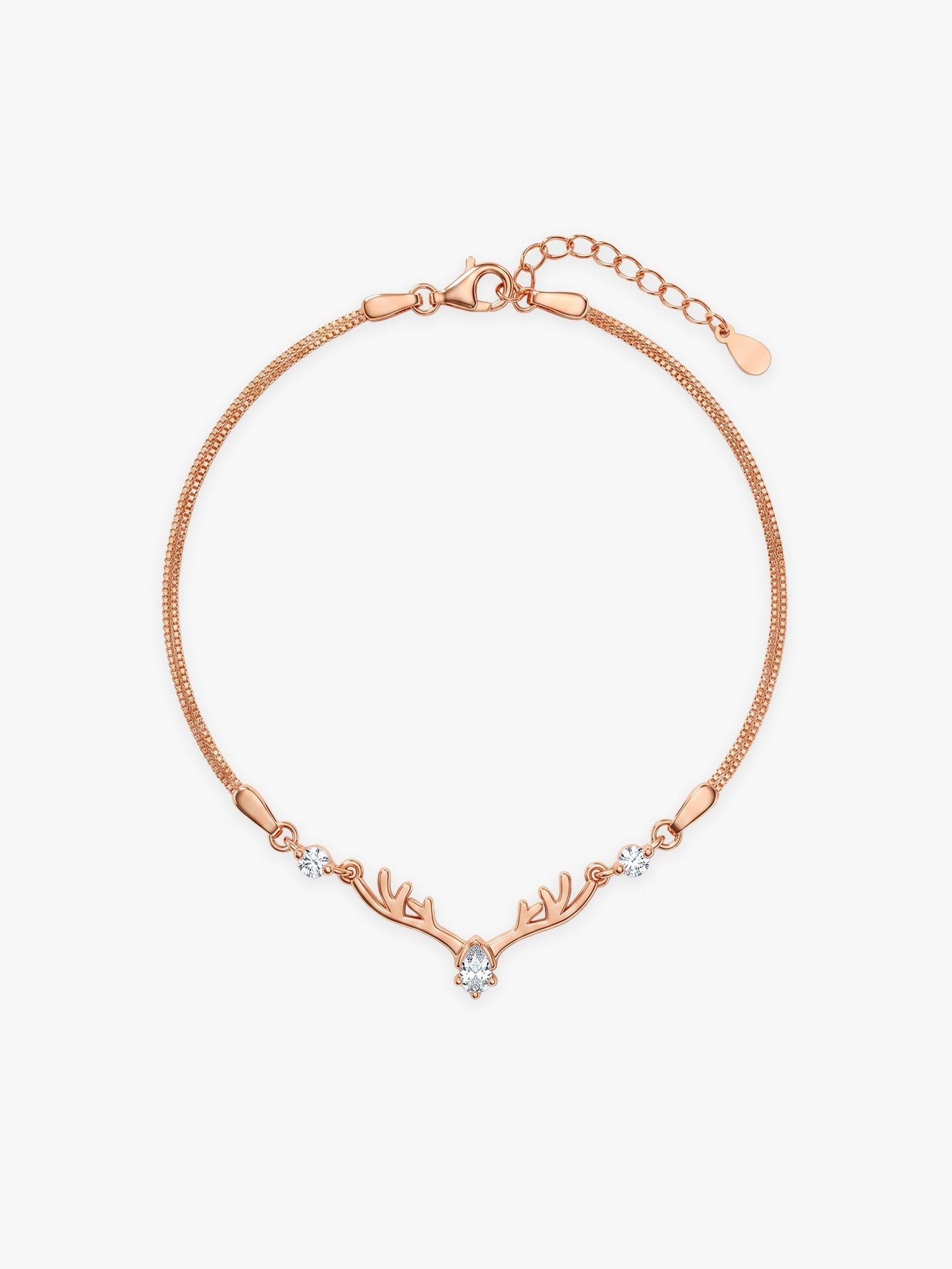 Rose Gold Deer Bracelet