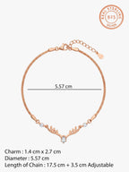 Rose Gold Deer Bracelet
