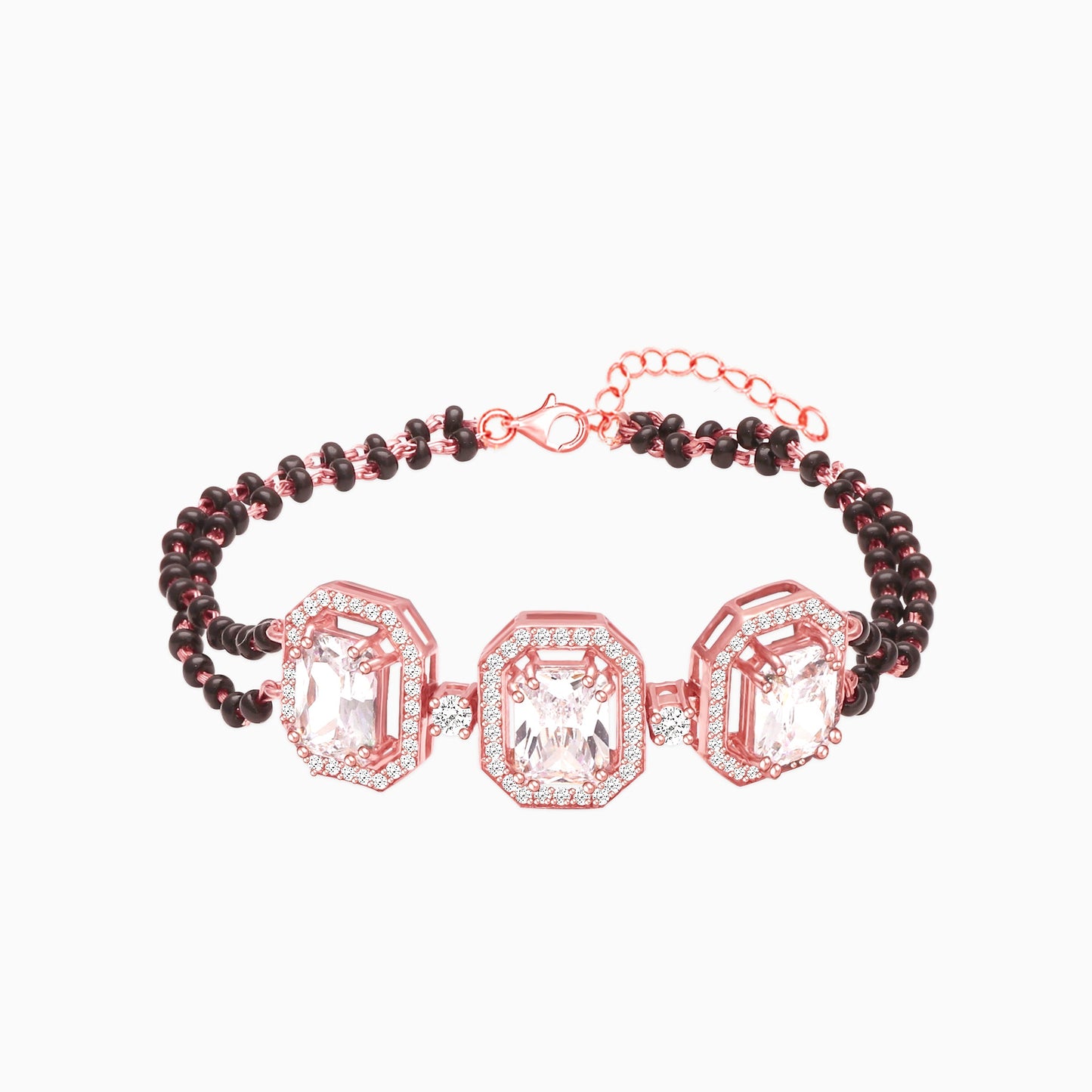 Rose Gold Mangalsutra Bracelet