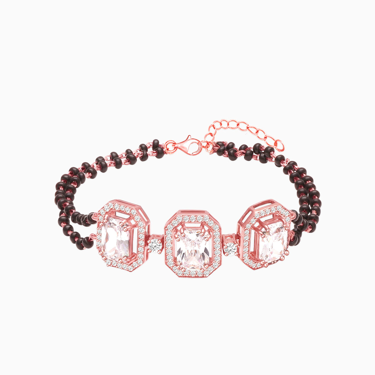 Rose Gold Mangalsutra Bracelet