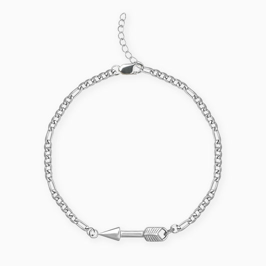 Silver Arrow Bracelet For Him