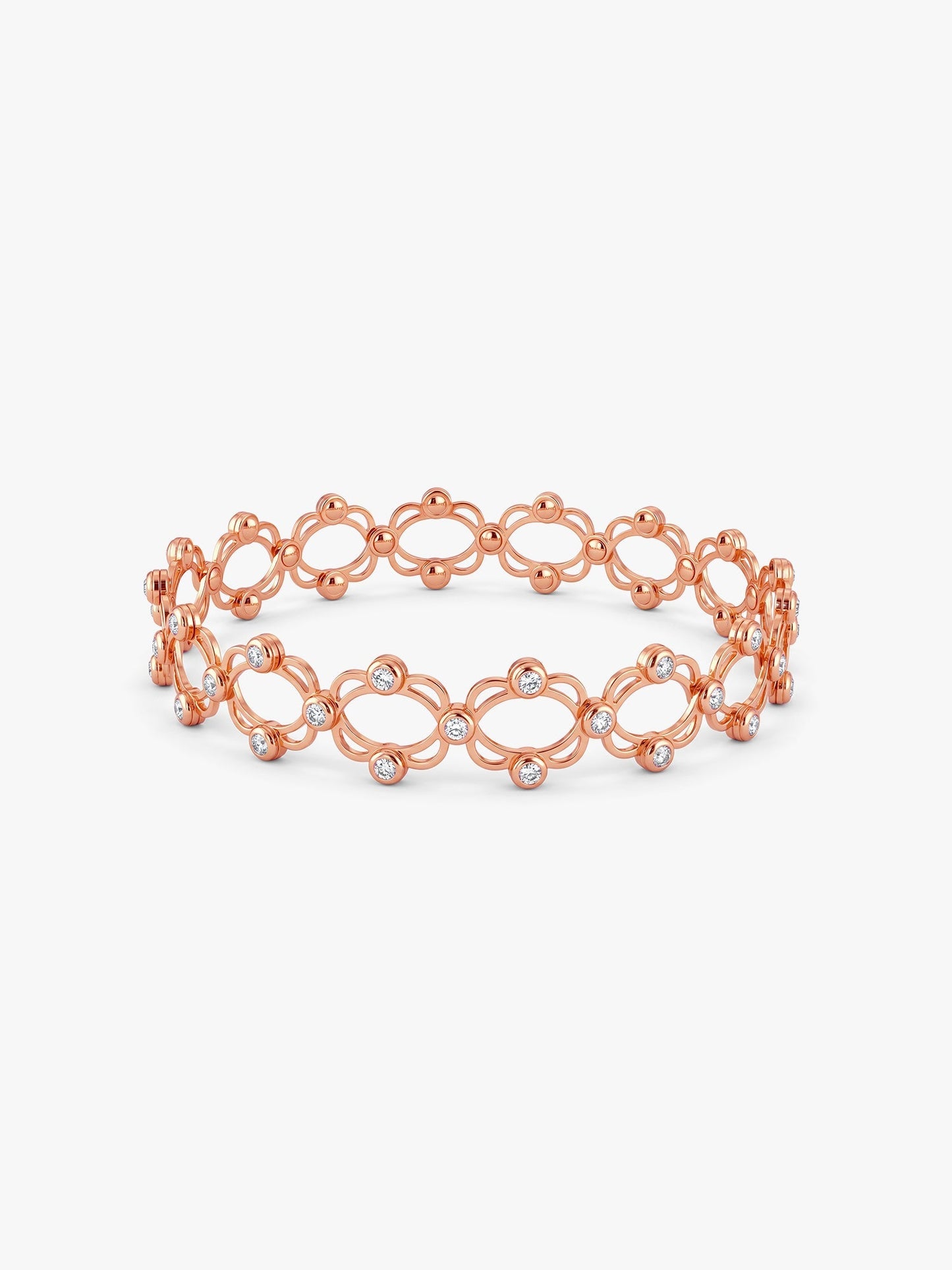 Rose Gold Supple Bracelet