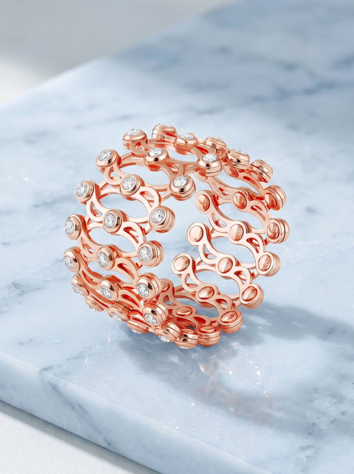 Rose Gold Supple Bracelet