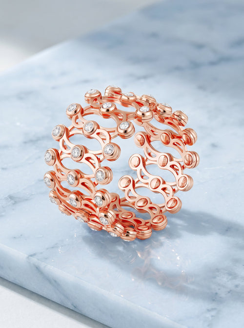 Rose Gold Supple Bracelet