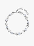 Silver Heartlock Bracelet