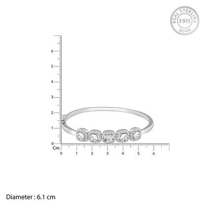 Silver Tales of Love Bracelet