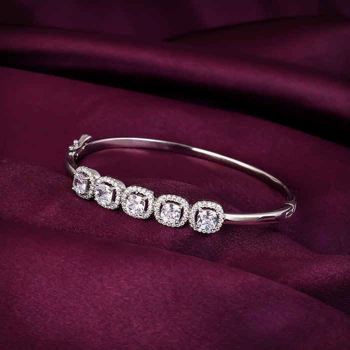 Silver Tales of Love Bracelet