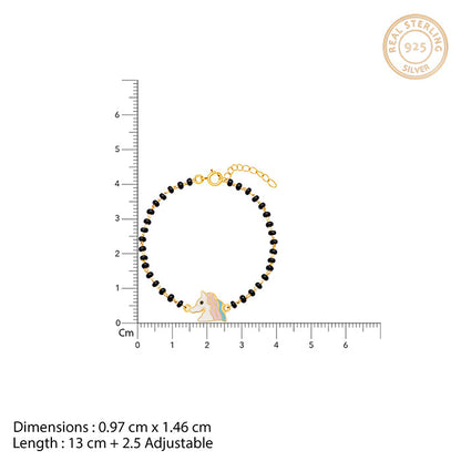 Golden Rainbow Dash Infant Bracelet (0-18 months)
