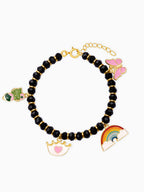 Golden Colourful Charm Infant Bracelet (0-18 months)