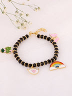 Golden Colourful Charm Infant Bracelet (0-18 months)