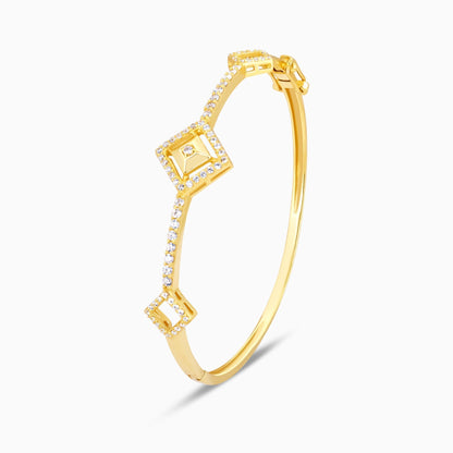 Kriti Sanon Golden Square Prism Signature Bracelet