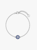 Silver Evil Eye Bracelet