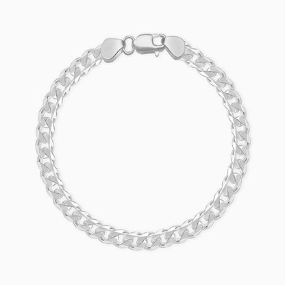 Silver Classic Bracelet for Him