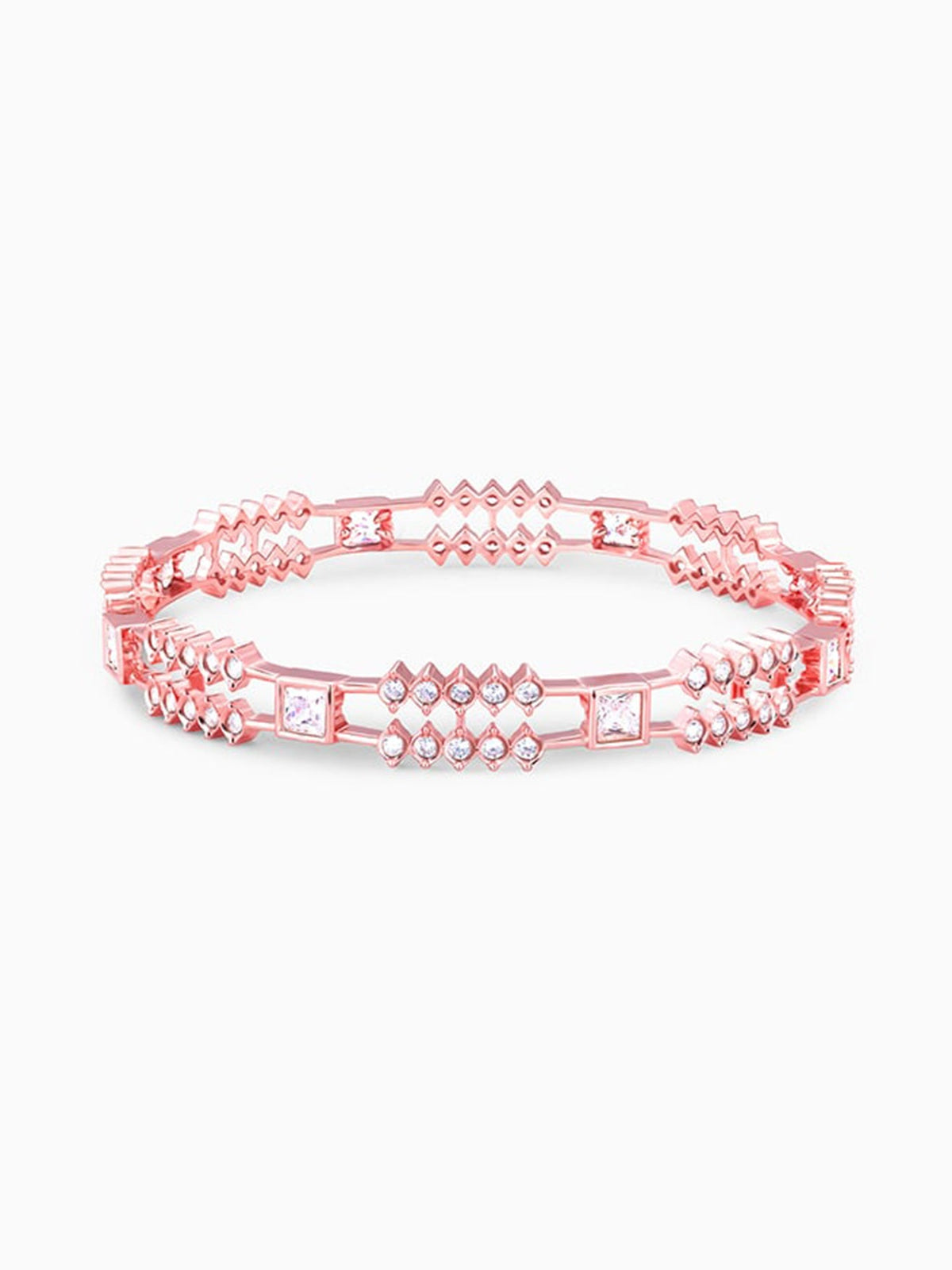 Rose Gold Glittering Sheen Bangle