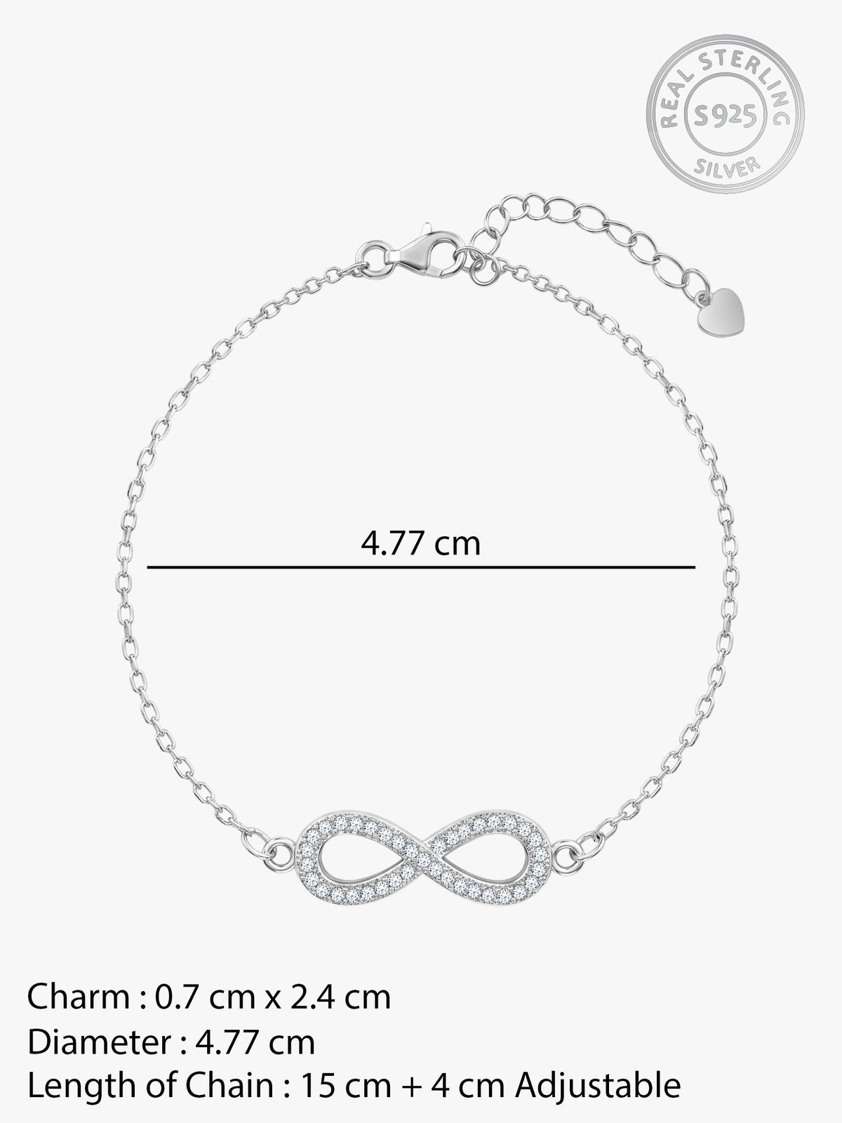 Silver Endless Bracelet