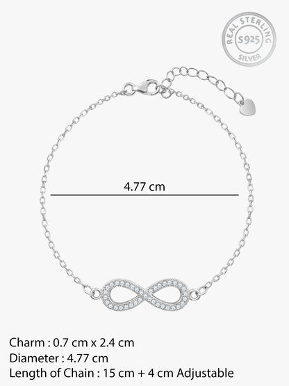 Silver Endless Bracelet