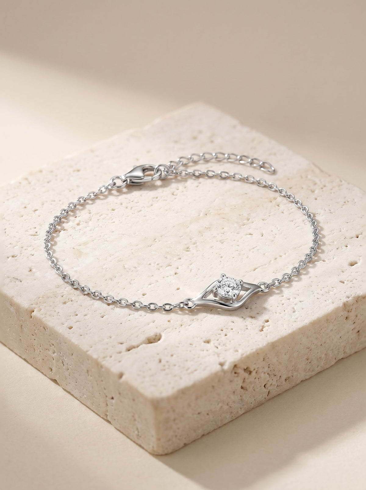Silver Falling Dew Bracelet