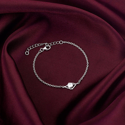 Silver Falling Dew Bracelet