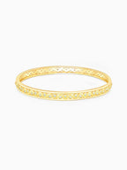 Golden Wavy Bangle