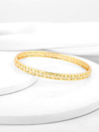 Golden Wavy Bangle