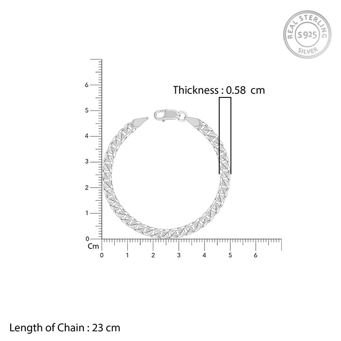 Silver Warrior Mode Bracelet For Him