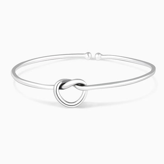 Silver Knotty Love Bracelet