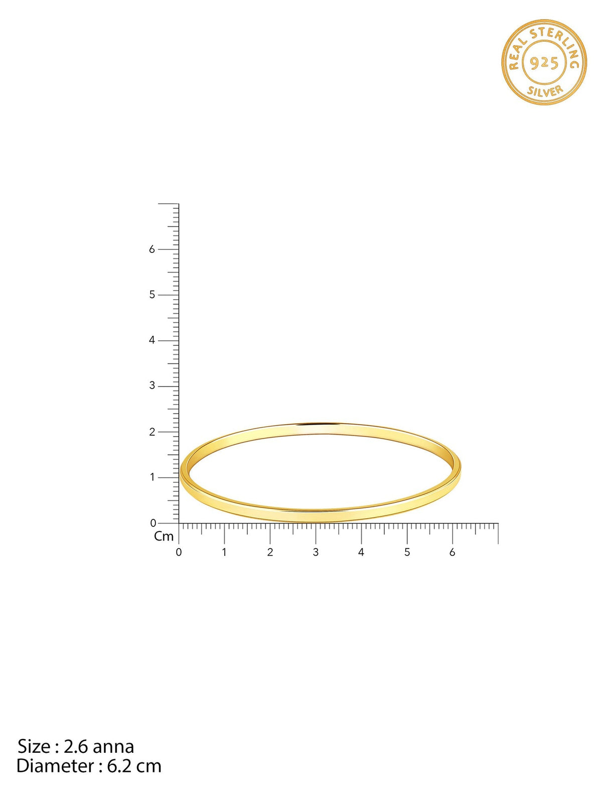 Golden Classic Kada Bangle