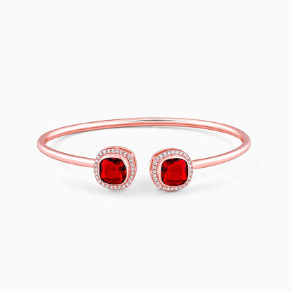 Rose Gold Love Connect Cuff Bracelet