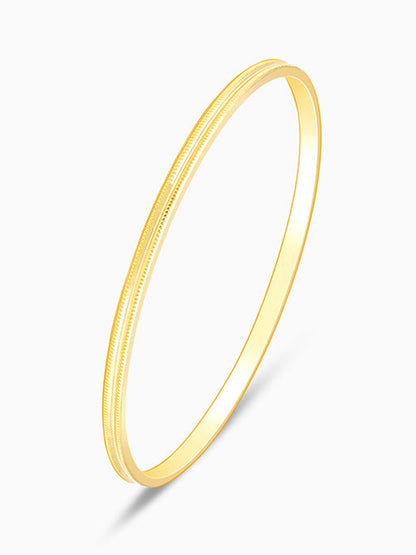 Golden Glimmering Grace Bangle