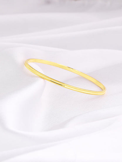 Golden Glimmering Grace Bangle