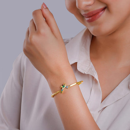 Golden Just bee-ing Bracelet