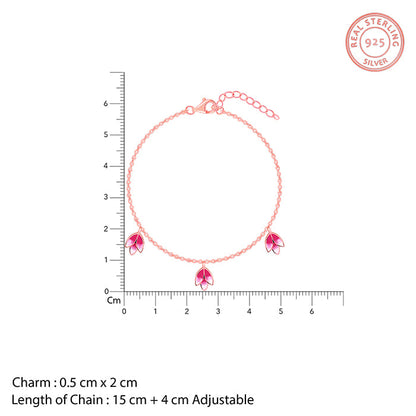 Rose Gold Wing It Bracelet