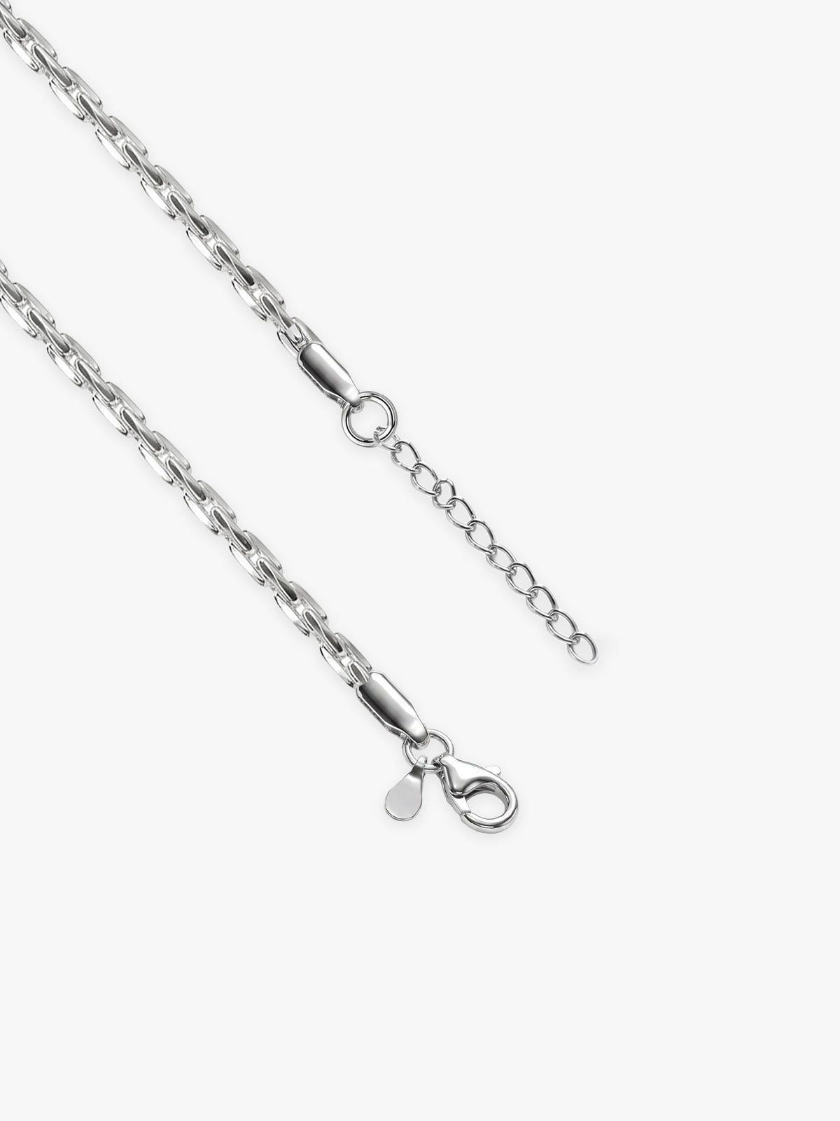 Silver Twisted Treasure Chain for Her