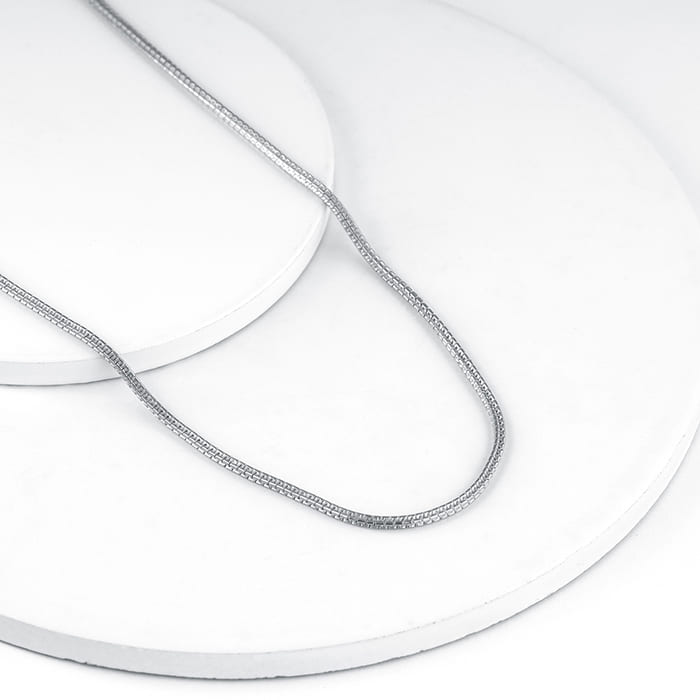 Silver Threaded Thrills Chain for Him