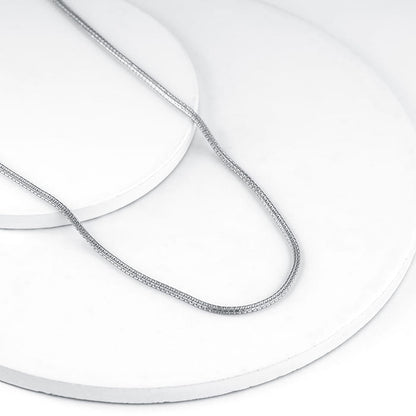 Silver Threaded Thrills Chain for Him