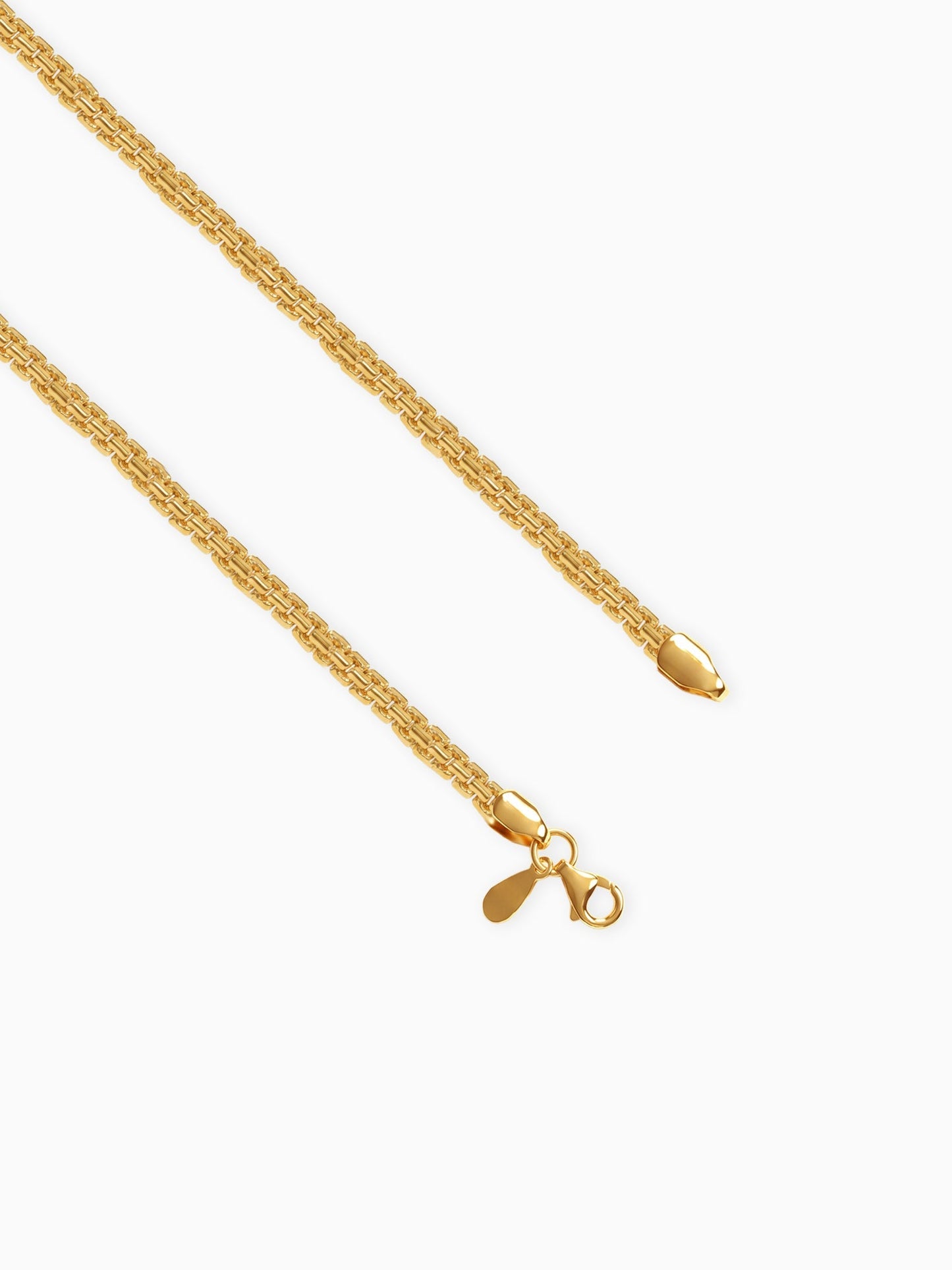 Golden Close Wave Chain For Him