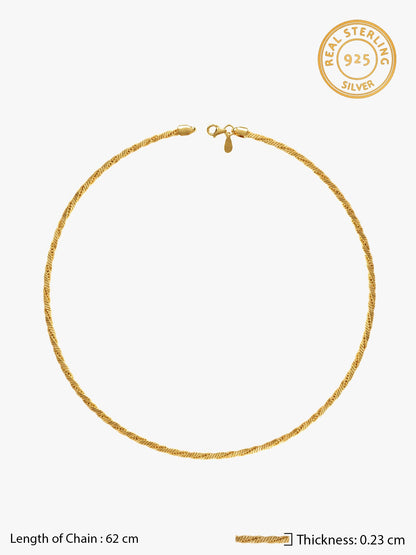 Golden Charismatic Chain For Him