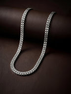 Silver Double Box Chain for Him