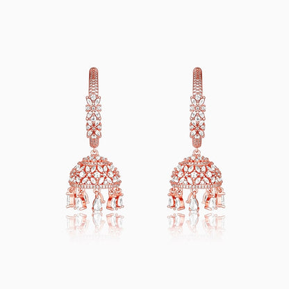 Rose Gold Statement Jhumki