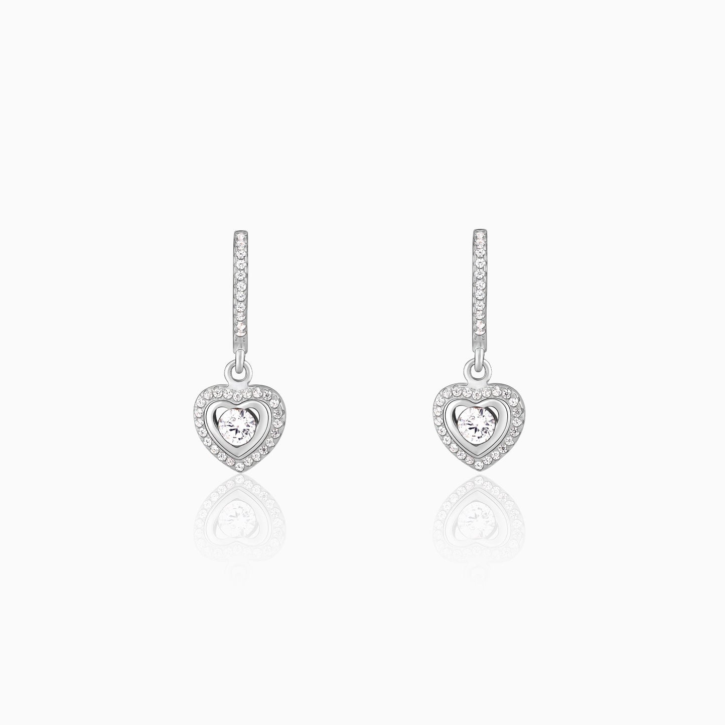 Silver Love Of My Life Earrings