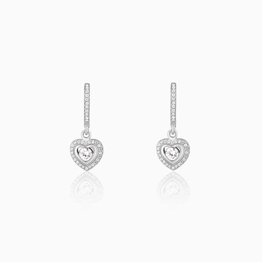 Silver Love Of My Life Earrings
