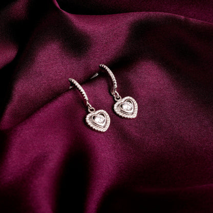 Silver Love Of My Life Earrings