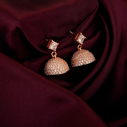 Rose Gold Forever Elegant Jhumki
