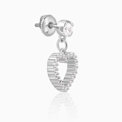 Charming Heart Drop Earrings